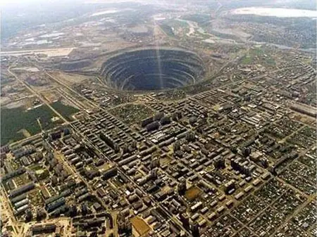 Mirny Diamond Mine-Siberia