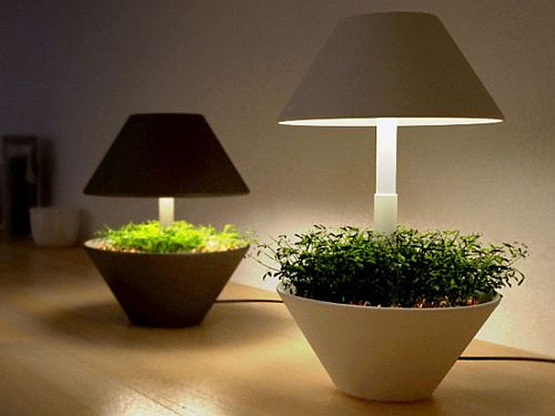 lightpot by studio shulab 1 Lightpot, the Green Table Lamp