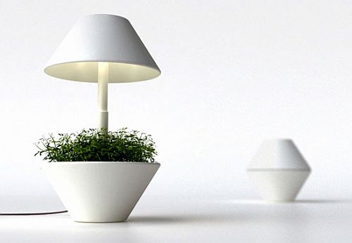 lightpot by studio shulab 2 Lightpot, the Green Table Lamp