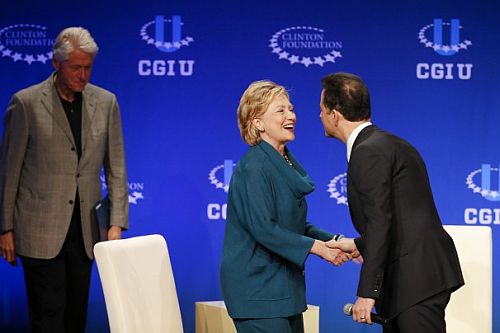 Hillary Clinton CGIU panel environment Clinton Wants Mass Movement on Climate Change, Thinks Future