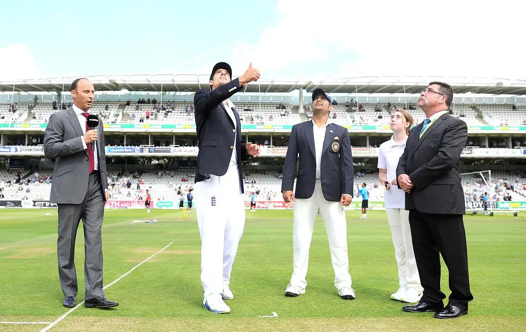 Dhoni at the toss Ind vs Eng 2nd test Watch Star Sports live streaming of India vs England 2nd ODI